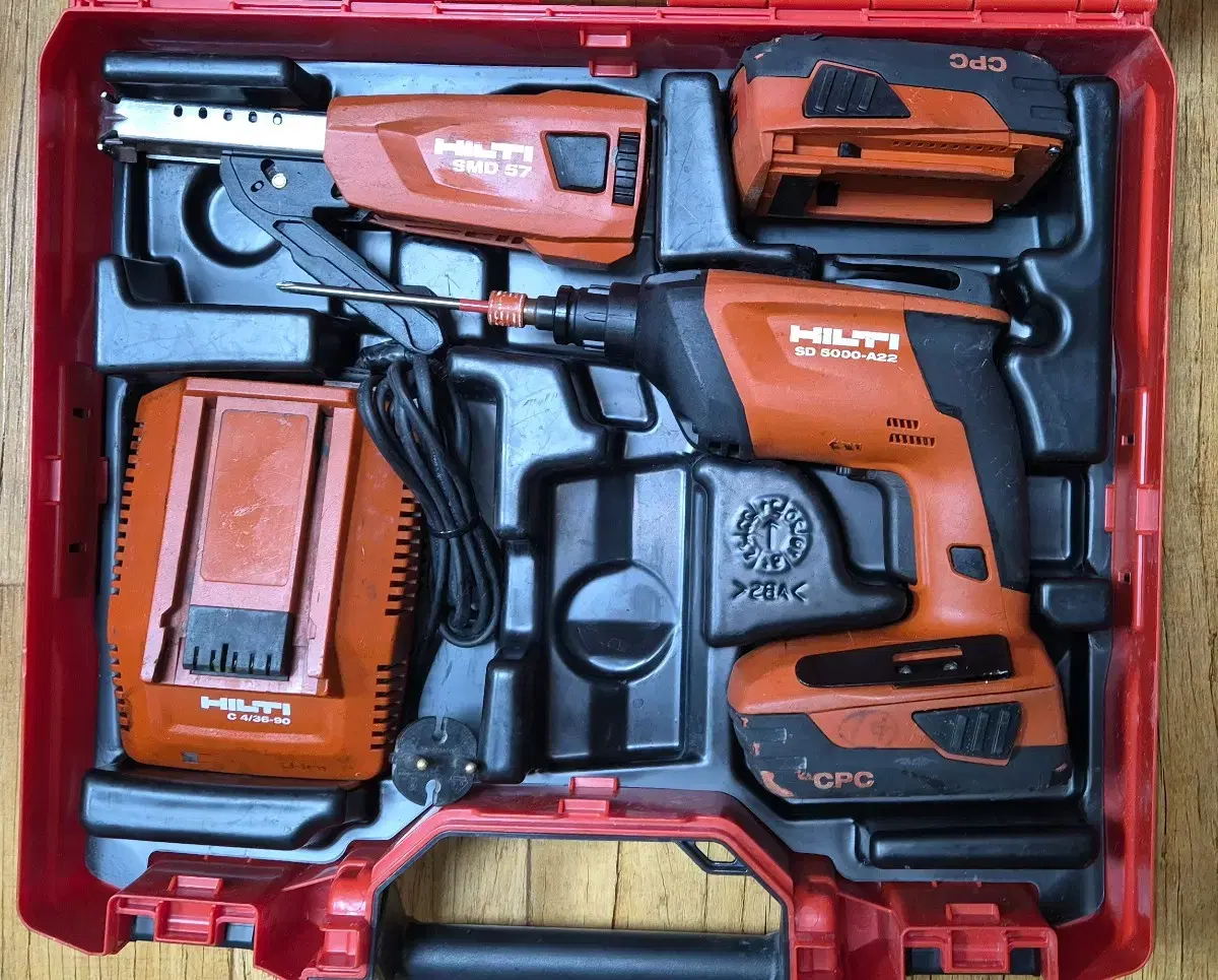 HILTI]힐티매거진SD5000-A22 본체 1세대 풀세트